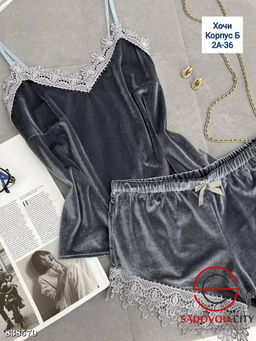 Пижама женская (майка и шорты) - Bruno фото 5