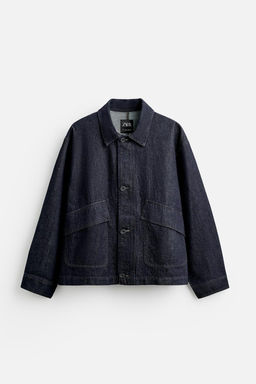 BOXY FIT DENIM JACKET - Zara фото 7
