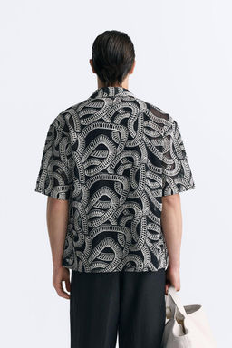 KONTRAST JACQUARD GOMLEK - Zara фото 3