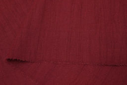 Хлопколен винтаж (жгутовое окрашивание) цв.Бордовый, ш.1.5м, лен-15%, хлопок-85%, 200гр/м.кв - Купава фото 4