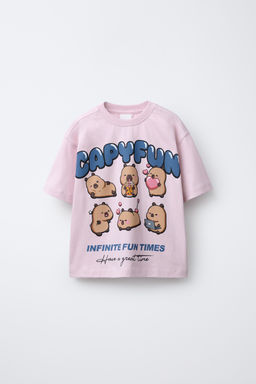 CAPYBARA CAPYFUN PRINT T-SHIRT