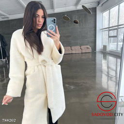 Осенние женское пальто из альпаки - Bruno фото 4