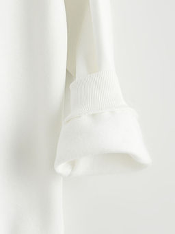 Bisiklet Yaka Minecraft Bask?l? Erkek ?ocuk Kal?n Sweatshirt