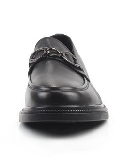 06-DYL122-1 BLACK Туфли женские (натуральная кожа)