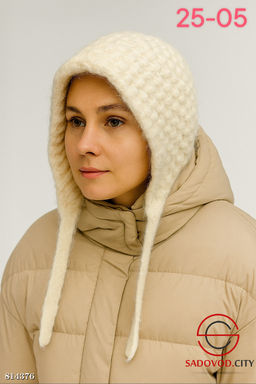 Шапка женская двойная (сезон осень-зима) - Bruno фото 4