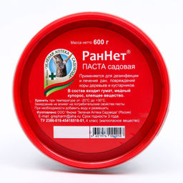 Раннет паста 600г (для заживления ран при обрезке деревьев, повреждениях коры)