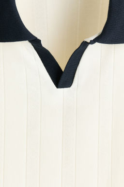 Polo en punto texturizado Relaxed Fit - H&m фото 4