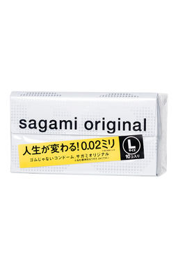Презервативы Sagami, original 0.02, L-size, гладкие, 19 см, 5,8 см, 10 шт.  фото 10