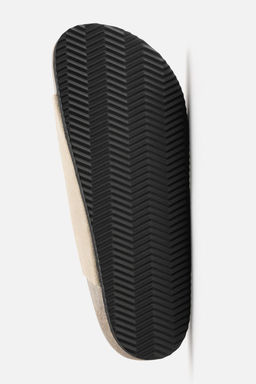 DOUBLE STRAP LEATHER SANDALS - Zara фото 4