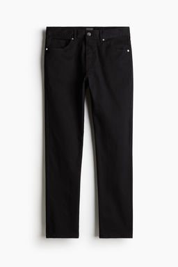 Pantalon en sarga de algodon Slim Fit - H&m фото 5