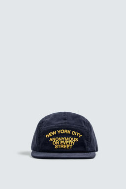 EMBROIDERED CORDUROY CAP - Zara фото 2