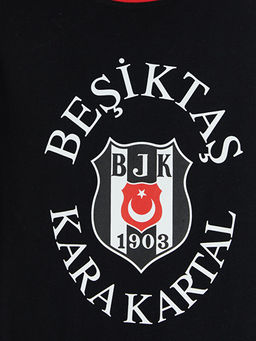 Be?ikta? Bask?l? Erkek ?ocuk Pijama ?st?