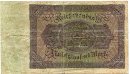 50000 марок 1922 года Германия