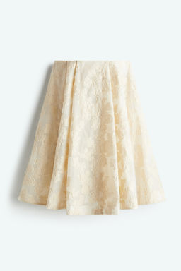 Minivestido en tejido jacquard