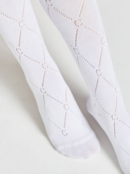 Цена за 2 пары. Носки Удлиненные CONTE CLASSIC Гольфы женские белый - Conte elegant фото 11