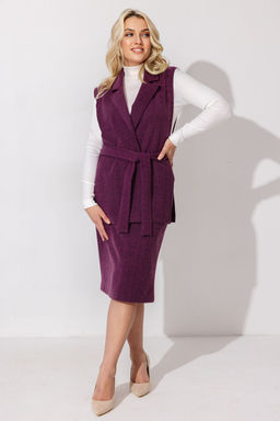 Жилет женский 4372/01/Сливовый
