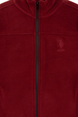 K_z _ocuk Bordo Fermuarl_ Polar _rme H_rka - U.s. polo assn фото 3