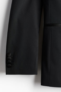 Americana de esmoquin en mezcla de lana Slim Fit - H&m фото 8