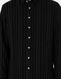 Siyah Regular Fit _izgili Uzun Kollu G_mlek - Pierre cardin фото 6