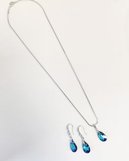 Комплект с кристаллами Swarovski