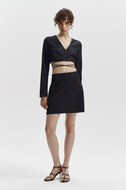 Мини юбка с блестками - Mollis фото 4