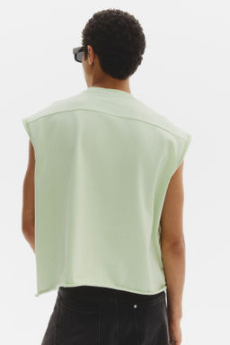 Camiseta sin mangas boxy Oversized Fit - H&m фото 7