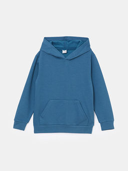 Kap??onlu Erkek ?ocuk Sweatshirt