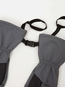 Варежки Softshell Графит - Bungly фото 5