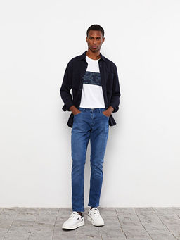 750 Slim Fit Erkek Jean Pantolon