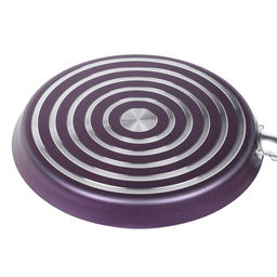 Violet Сковорода с антипригарным покрытием д18см, h2см, s2,4мм, бакелитовая ручка (Россия) - Домашняя мода фото 4