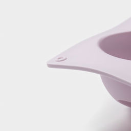 Форма для выпечки Доляна Пудинг, силикон, 6 ячеек, 29.3?17?4.5 см, сиреневая  фото 5