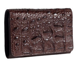 Кошелек женский из кожи крокодила