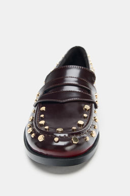 STUD DETAIL LOAFERS - Zara фото 5