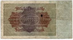 Банкнота 5000 марок 1922 года Германия