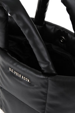 Женская черная сумка с пышными рукавами Неожиданная скидка в корзине - U.s. polo assn фото 7