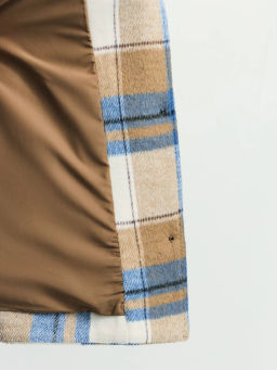 Куртка-рубашка в клетку оверсайз / Zarina