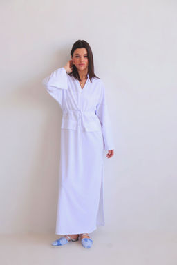 Martichelli Платье на кулиске белое  фото 3