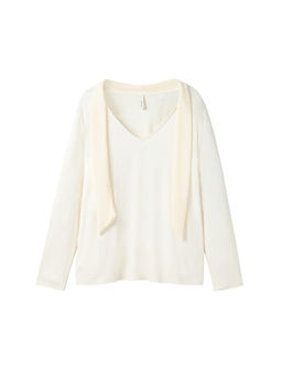 Блузка, экрю - Sheego фото 2