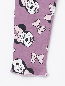 Beli Lastikli Minnie Mouse Bask?l? K?z Bebek Tayt