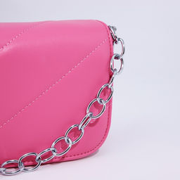 Сумка-мессенджер на магните, цвет розовый - Simaland фото 5