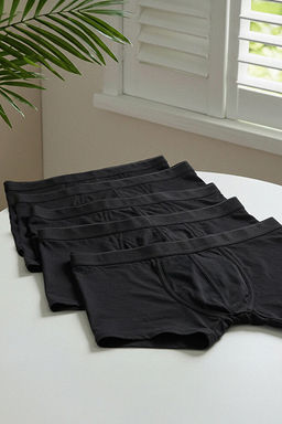 Siyah 5li Paket Boxer TMNAW21BX0018