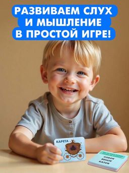 Развивающая игра Один из трёх, 60 заданий, 3+ - Iq-zabiaka фото 3