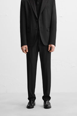 SLIM FIT SUIT TROUSERS - Zara фото 2