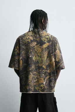 TREE PRINT SWEATSHIRT - Zara фото 3