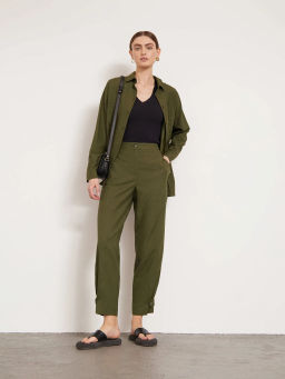 Брюки зауженного кроя - Emka фото 2