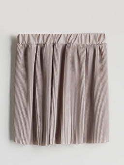 Beli Lastikli Pileli K?z ?ocuk Etek