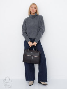 Сумка женская кожаная 2005Y d.coffee Polina&Eiterou