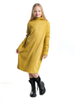Платье для девочки UD 7849 горчичный - Mini maxi фото 4