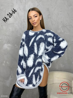 Туника-Свитер с принтом