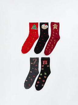 Y?lba?? Temal? Kad?n Soket ?orap 5li